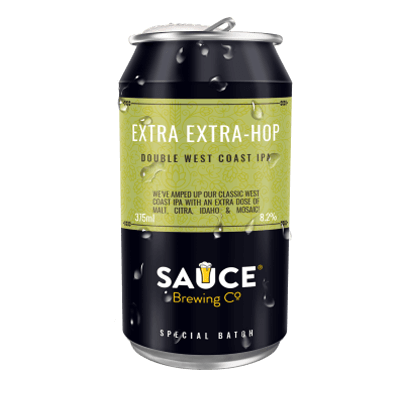 Sauce Extra Extra Hop Sauce DIPA Single Craft Beer Sauce Brewing Co