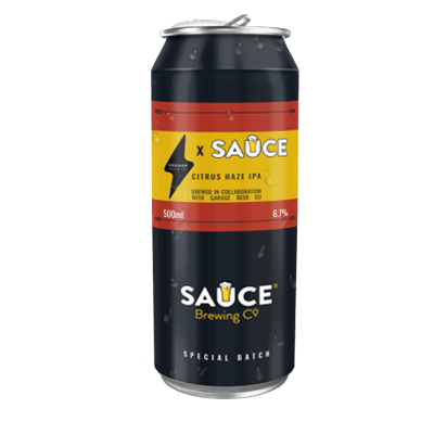 Sauce/Garage Citrus Hazy IPA Sauce Brewing Co