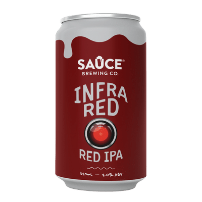 Sauce Infrared Red IPA 375ml Can Craft Beer Sauce Brewing Co