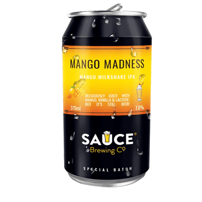 Sauce Mango Madness Milkshake IPA Craft Beer Sauce Brewing Co