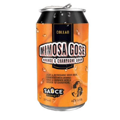 Sauce Mimosa Gose 375ml Can Craft Beer Sauce Brewing Co
