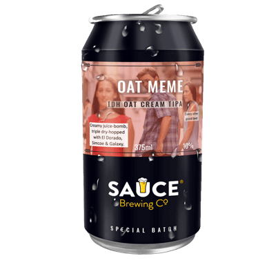 Sauce Oat Meme TDH Oat Cream TIPA Craft Beer Sauce Brewing Co