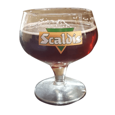 Scaldis Belgian Beer Chalice Glassware Brasserie Dubuisson
