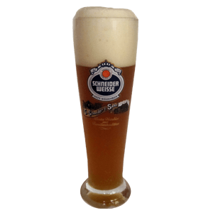 Schneider-Weisse Wheat Beer Glass Glassware Schneider Weisse