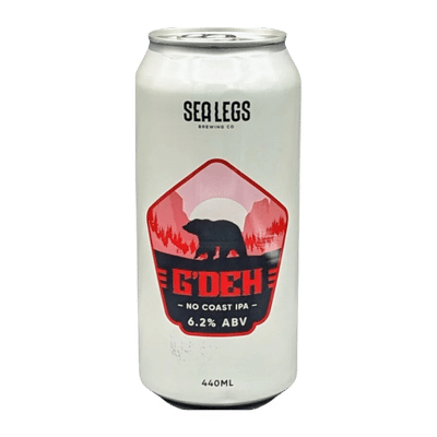 Sea Legs G'Deh No Coast IPA 440ml Can Craft Beer Sea Legs Brewing
