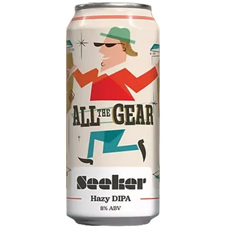 Seeker All The Gear Hazy IPA 440ml Can Single Craft Beer Seeker