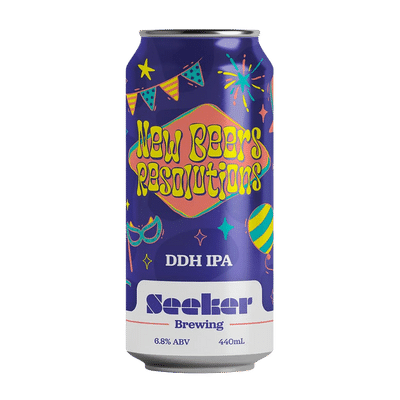 Seeker New Beers Resolutions DDH IPA 440ml Can Craft Beer Seeker Brewing