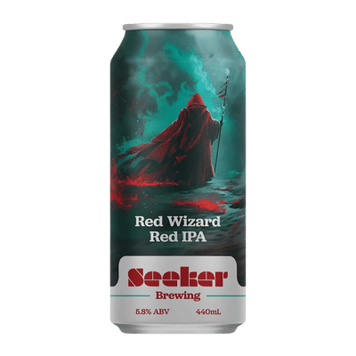 Seeker Red Wizard Red IPA 440ml Can Craft Beer Seeker Brewing