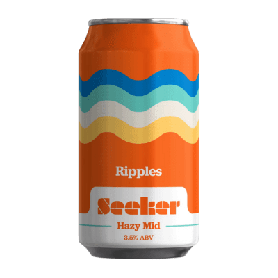 Seeker Ripples Hazy Mid 375ml Can Craft Beer Seeker