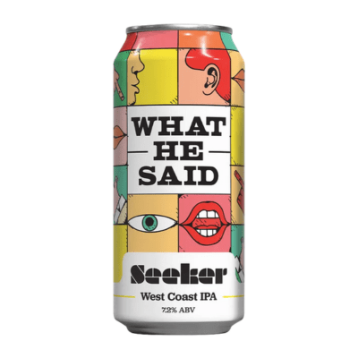 Seeker What He Said West Coast IPA 440ml Can Seeker Brewing