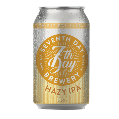 Seventh Day Hazy IPA Craft Beer Seventh Day