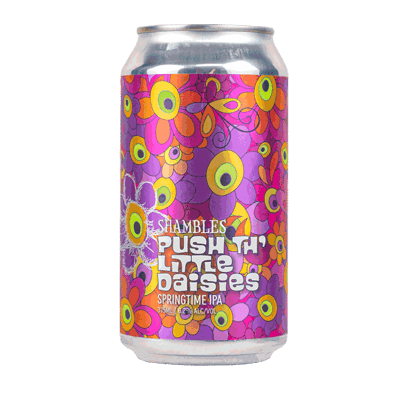 Shambles Push Th' Little Daisies Springtime IPA 375ml Can Craft Beer Shambles