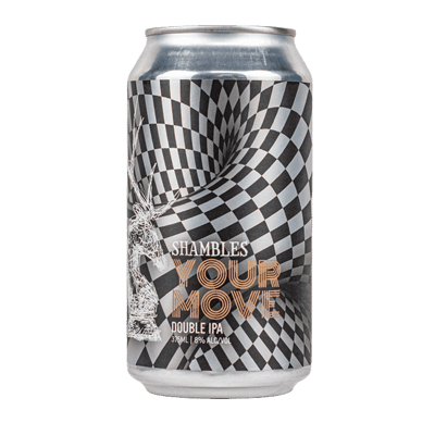 Shambles Your Move Double IPA 375ml Can Craft Beer Shambles
