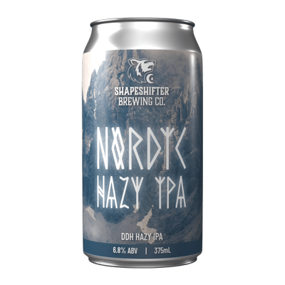 Shapeshifter Nordic DDH Hazy IPA 375ml Can Craft Beer Shapeshifter Brewing Company
