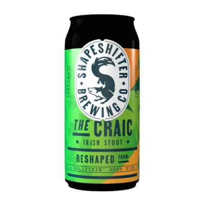 Shapeshifter The Craic Irish Stout 440ml Can Shapeshifter Brewing Company
