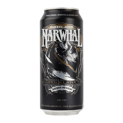 Sierra Nevada Barrel-Aged Narwhal Imperial Stout 473ml Can Craft Beer Sierra Nevada Brewing Company