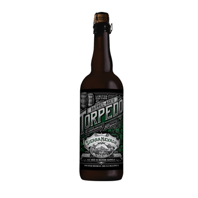 Sierra Nevada Barrel Aged Torpedo IPA Single Craft Beer Sierra Nevada Brewing Company