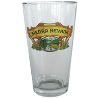 Sierra Nevada Pint Beer Glass Glassware Sierra Nevada Brewing Company