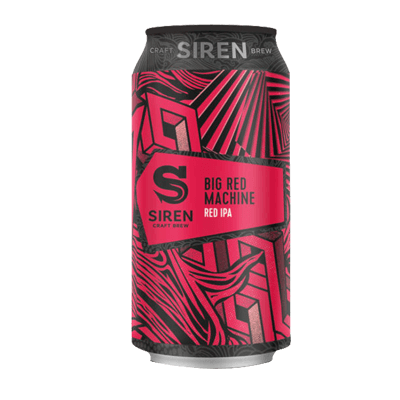 Siren Big Red Machine Red IPA Craft Beer Siren Craft Brew