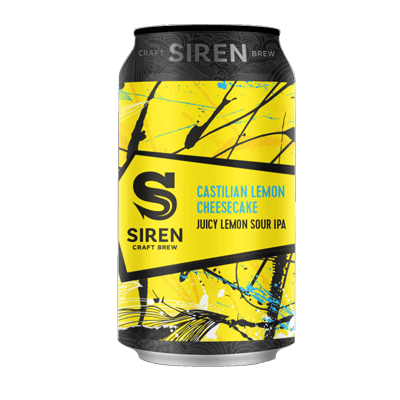Siren Castilian Lemon Cheesecake Sour IPA Craft Beer Siren Craft Brew