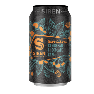 Siren/Cigar Barrel Aged Caribbean Chocolate Cake Single Craft Beer Siren Craft Brew