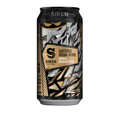 Siren Shattered Dream Nitro Imperial Breakfast Stout Craft Beer Siren Craft Brew