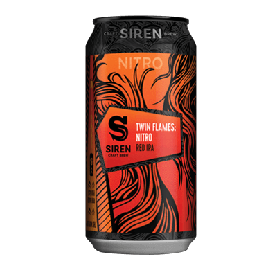 Siren Twin Flames Nitro Red Ale Craft Beer Siren Craft Brew