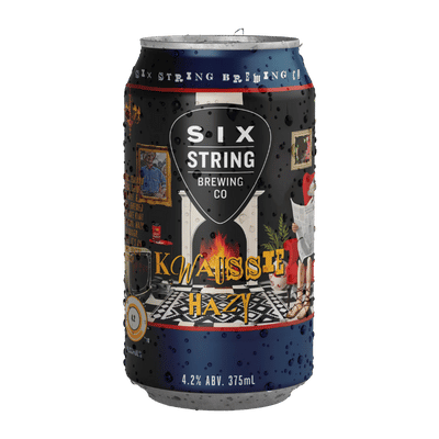Six String Kwaussie Hazy Pale Ale 375ml Can Craft Beer Six String Brewing Company
