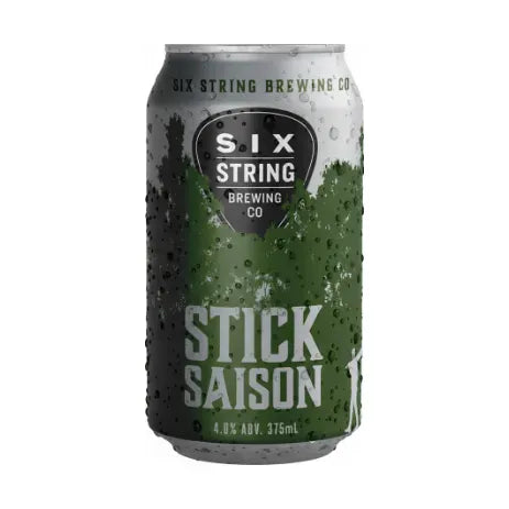 Six String Stick Saison 375ml Can Craft Beer Six String