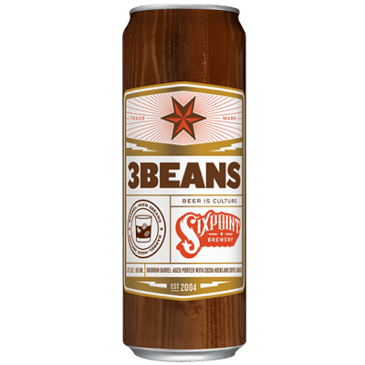 Sixpoint 3Beans Barrel-Aged Porter Craft Beer Sixpoint Brewery
