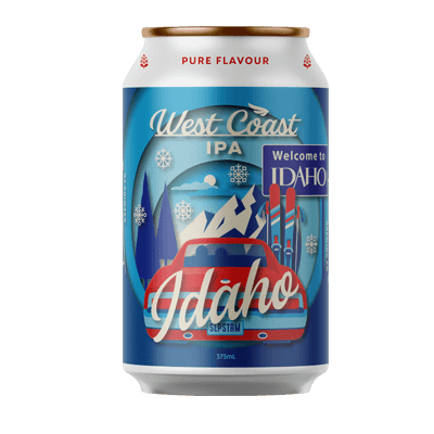 Slipstream Idaho West Coast IPA 375ml Can Craft Beer Slipstream Brewing Company