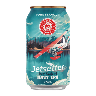 Slipstream Jetsetter NZ Hazy IPA 375ml Can Craft Beer Slipstream Brewing Company