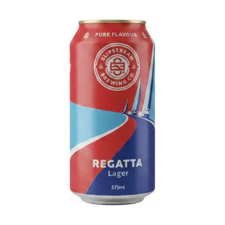 Slipstream Regatta Lager  375 ml Can Craft Beer Slipstream