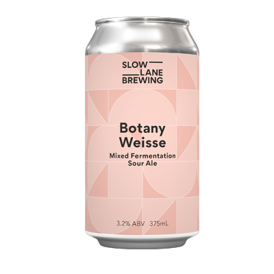 Slow Lane Botany Weisse Mixed Fermentation Sour Ale Craft Beer Slow Lane Brewing