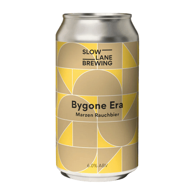 Slow Lane Bygone Era Marzen Rauchbier 375ml Can Craft Beer Slow Lane Brewing