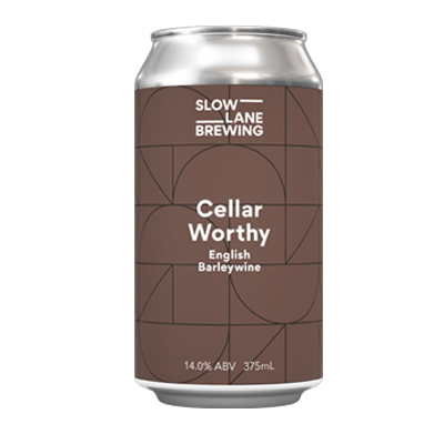 Slow Lane Cellar Worthy English Barleywine Single Craft Beer Slow Lane Brewing