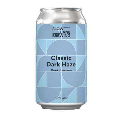 Slow Lane Classic Dark Haze Dunkelweizen 375ml Can Craft Beer Slow Lane Brewing