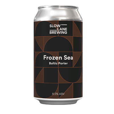 Slow Lane Frozen Sea Baltic Porter 375ml Can Craft Beer Slow Lane Brewing