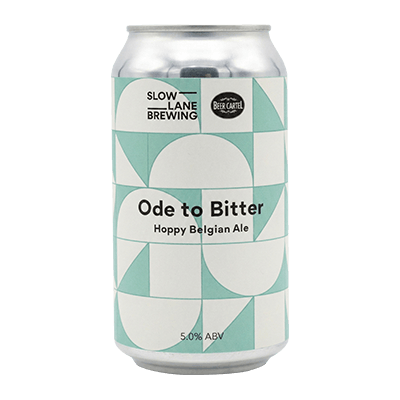 Slow Lane Ode To Bitter Hoppy Belgian Ale  375ml Can Craft Beer Slow Lane Brewing