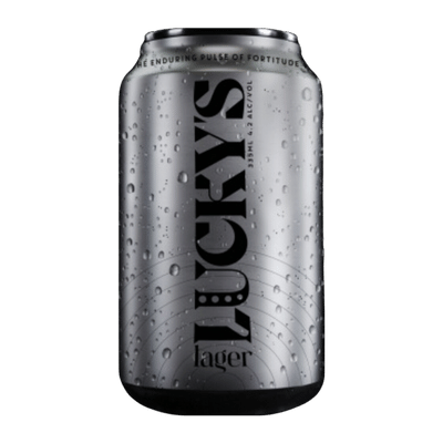 Soapbox Lucky's Lager 355ml Can Craft Beer Beer Cartel