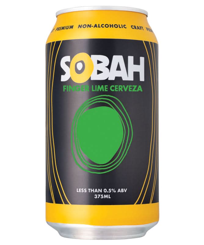 Sobah Finger Lime Cerveza Sans Drinks Bundle SOBAH