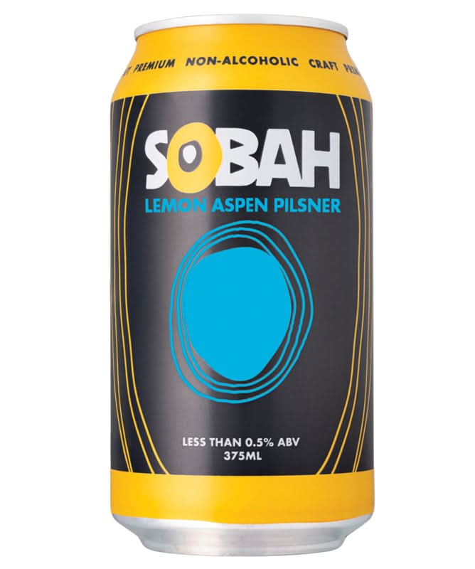 Sobah Lemon Aspen Pilsner Sans Drinks Bundle SOBAH