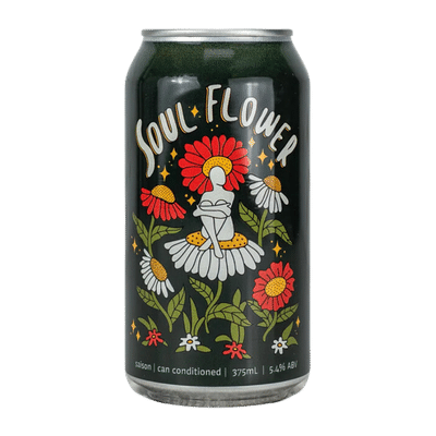 Sobremesa Soul Flower Saison 375ml Can Craft Beer Sobremesa Fermentary & Blendery
