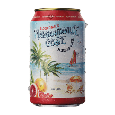 Southern Highlands x Merino Brewery Blood Orange Margaritaville Gose 375ml Can Craft Beer Southern Highlands Brewing Company