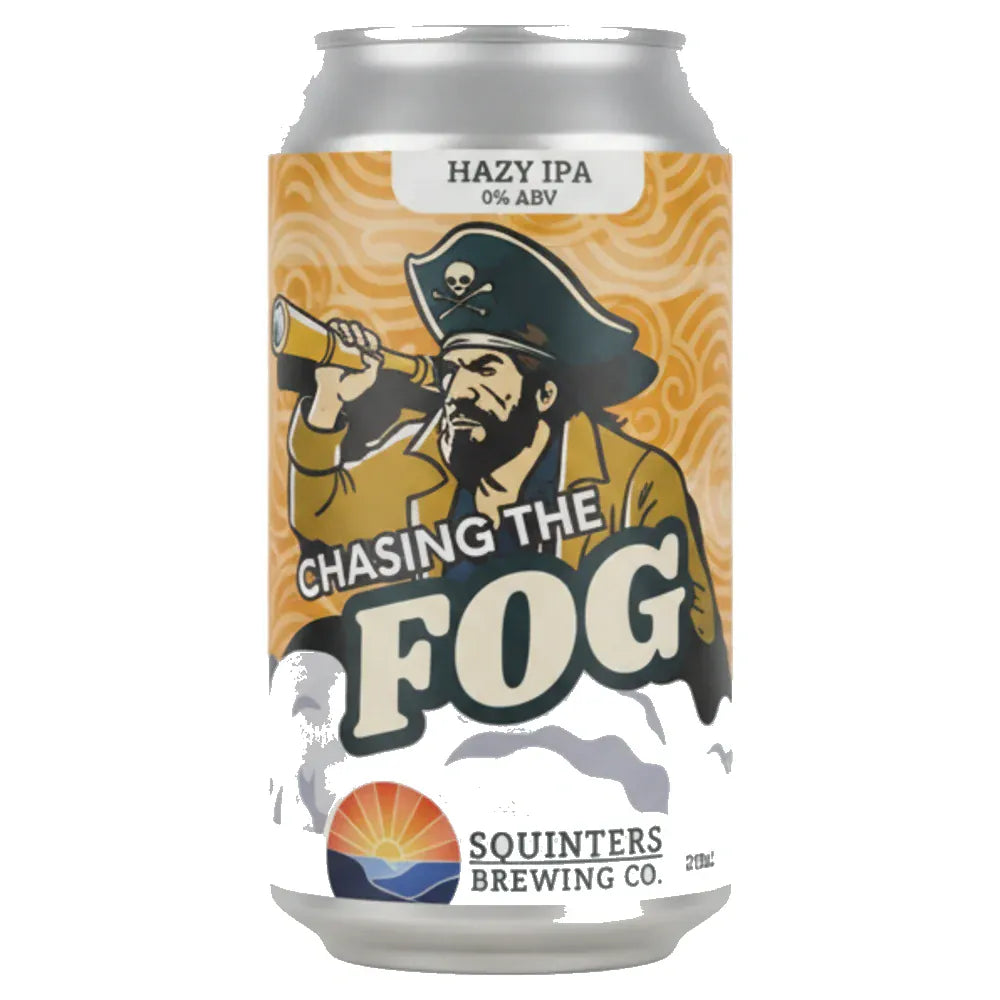 Squinters Chasing The Fog Hazy IPA 375ml Can Craft Beer Squinters Brewing Co