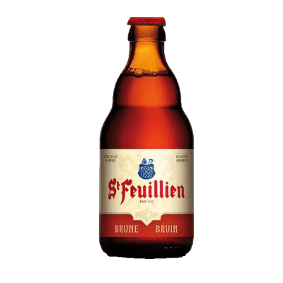 St. Feuillien Brune Craft Beer Brasserie St-Feuillien