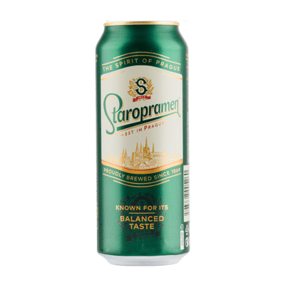 Staropramen Premium Czech Lager 500ml Can Craft Beer Pivovary Staropramen
