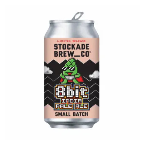 Stockade 8 Bit IPA 375ml Can Craft Beer Stockade Brew Co