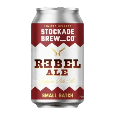 Stockade Rebel Ale Belgian Pale Ale 375ml Can Craft Beer Stockade Brew Co