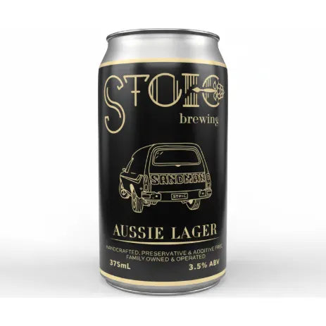 Stoic Aussie Lager 375ml Can Craft Beer Stoic